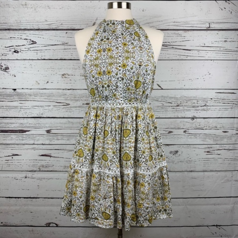 NWT abel the label "ditsy boho floral mini dress"